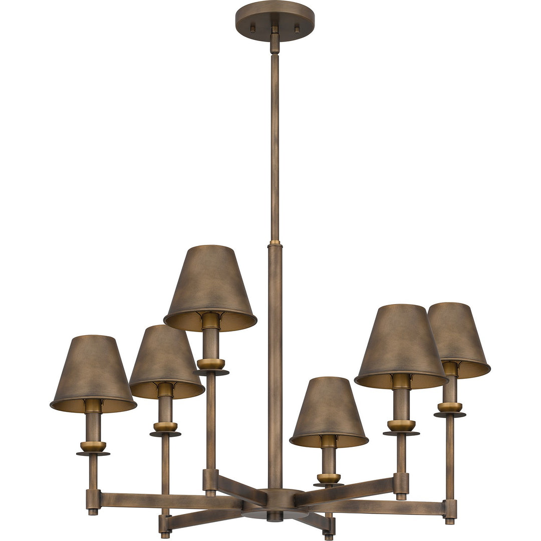 Quoizel Six Light Chandelier