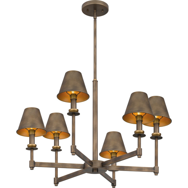 Quoizel Six Light Chandelier