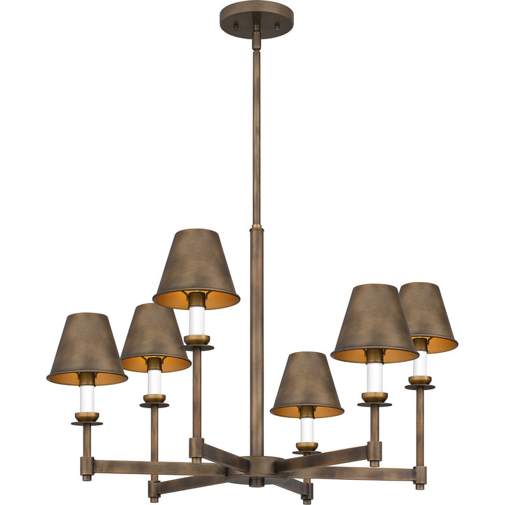 Quoizel Six Light Chandelier