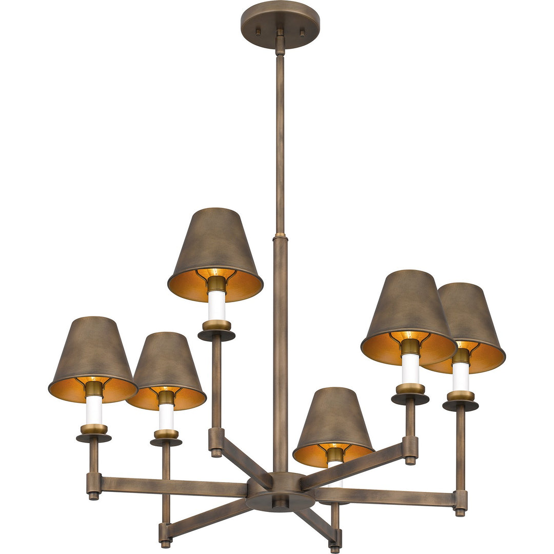 Quoizel Six Light Chandelier