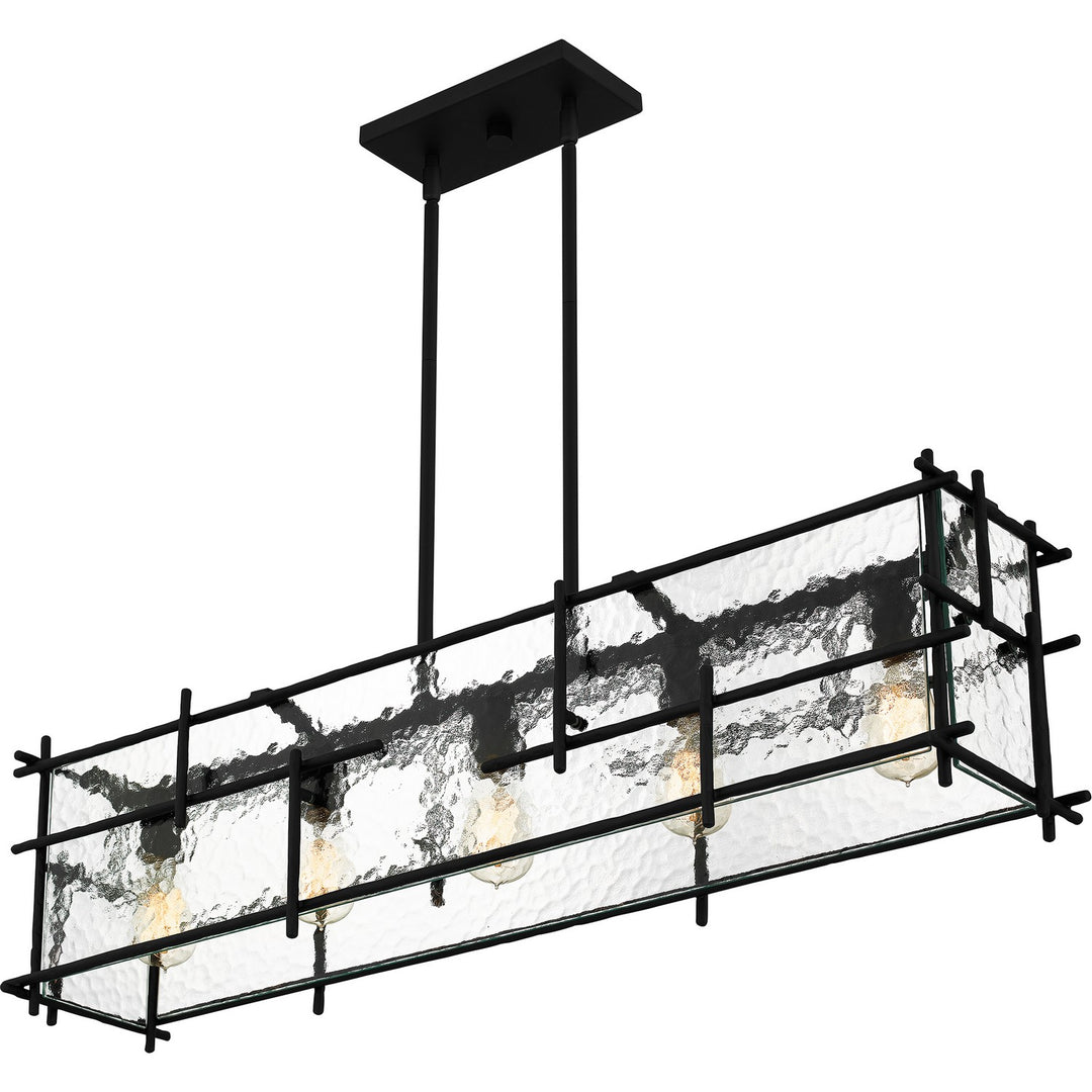 Quoizel Five Light Linear Chandelier