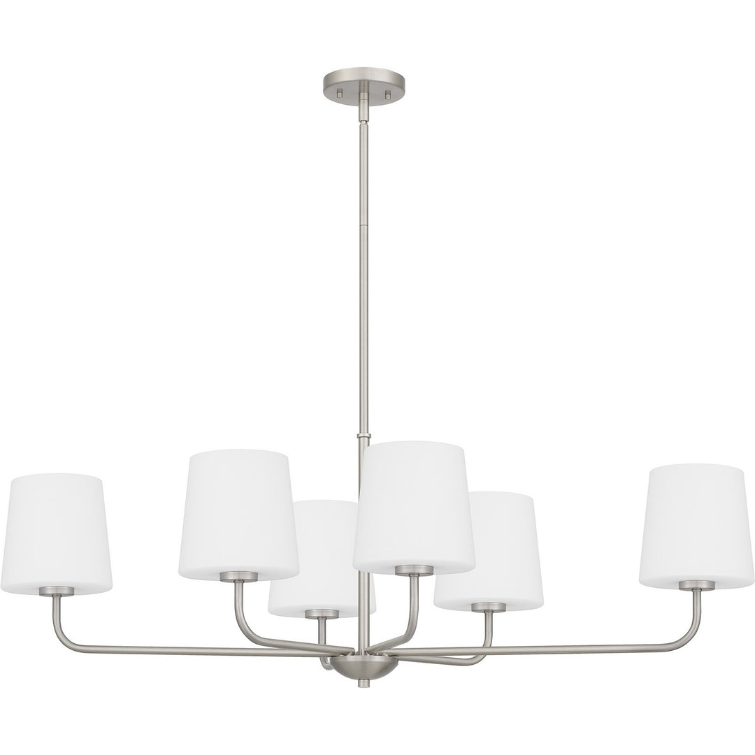 Quoizel Six Light Linear Chandelier