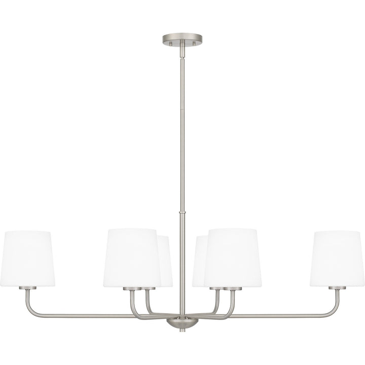 Quoizel Six Light Linear Chandelier