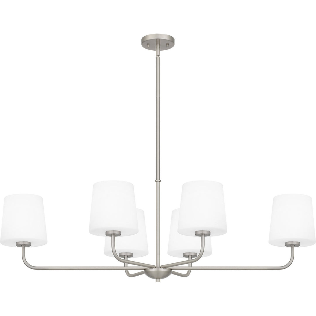 Quoizel Six Light Linear Chandelier