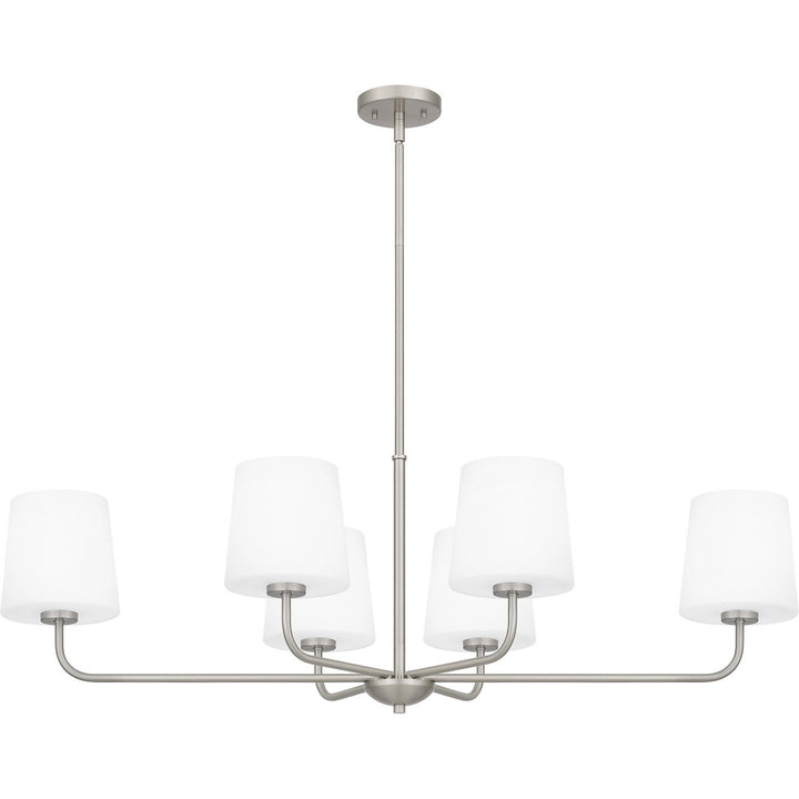 Quoizel Six Light Linear Chandelier