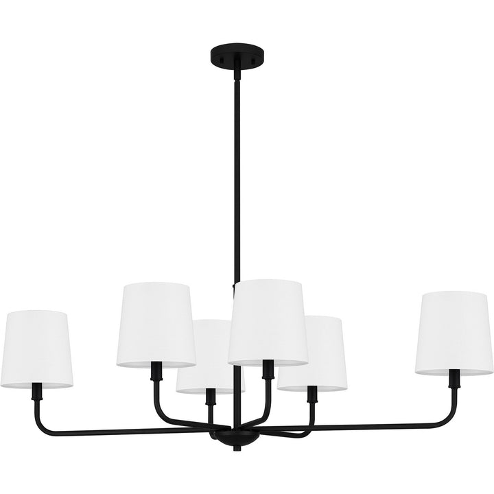 Quoizel Six Light Linear Chandelier