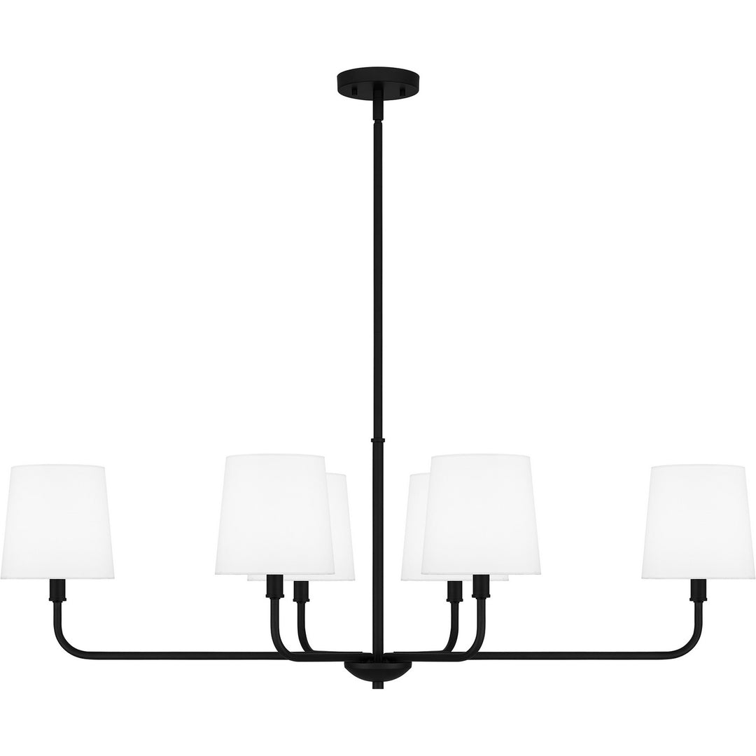 Quoizel Six Light Linear Chandelier