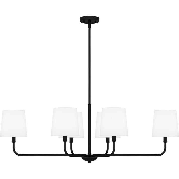 Quoizel Six Light Linear Chandelier