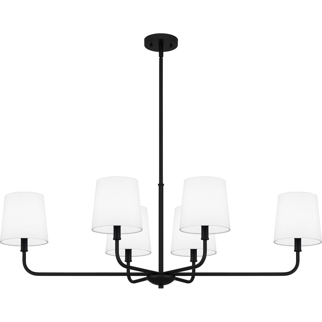 Quoizel Six Light Linear Chandelier