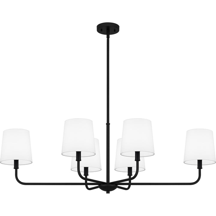 Quoizel Six Light Linear Chandelier