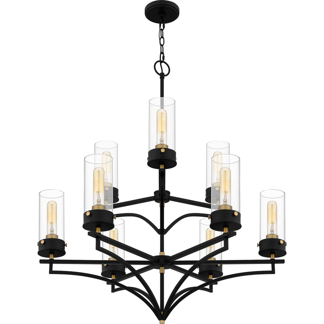 Quoizel Nine Light Chandelier