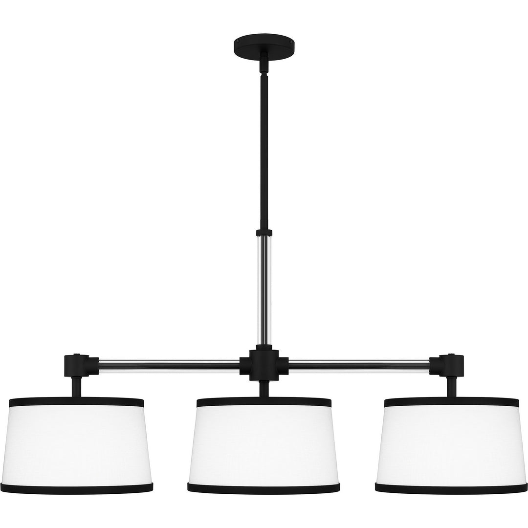 Quoizel Three Light Linear Chandelier