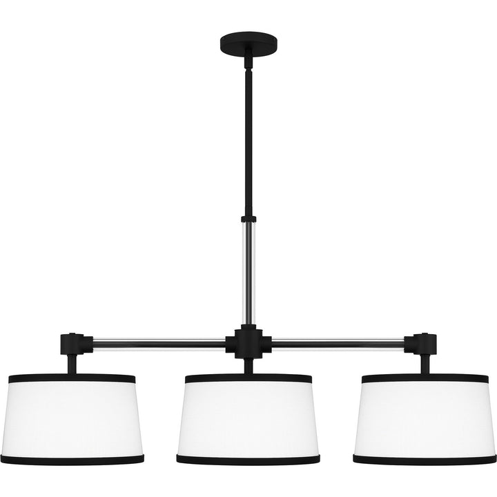 Quoizel Three Light Linear Chandelier