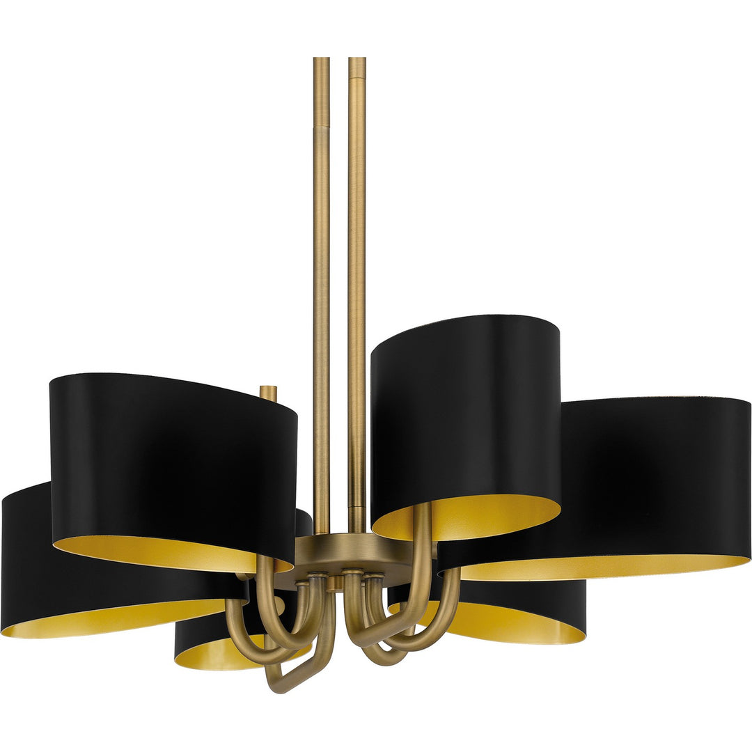 Quoizel Six Light Linear Chandelier