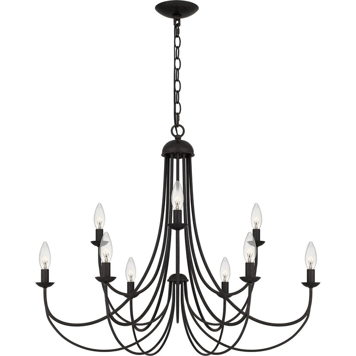 Quoizel Nine Light Chandelier