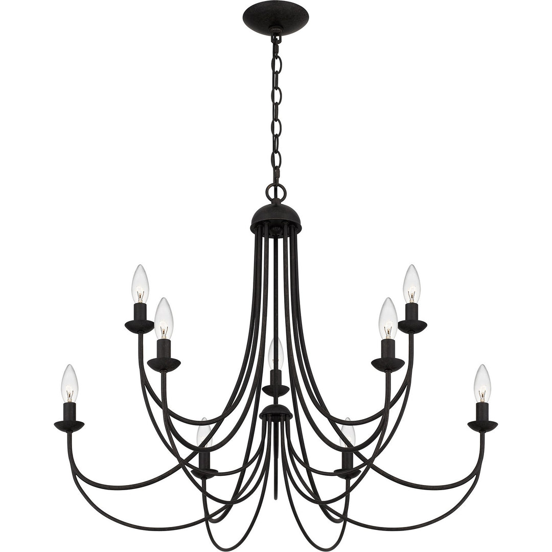 Quoizel Nine Light Chandelier