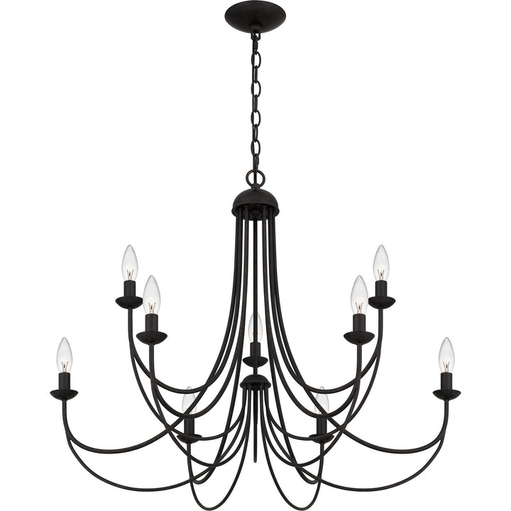 Quoizel Nine Light Chandelier