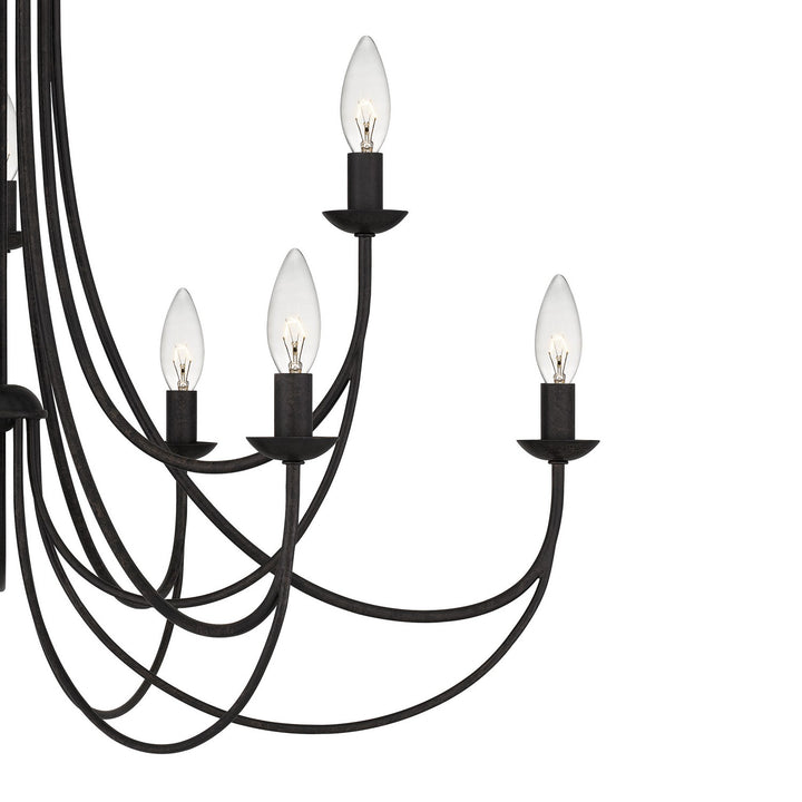 Quoizel Nine Light Chandelier