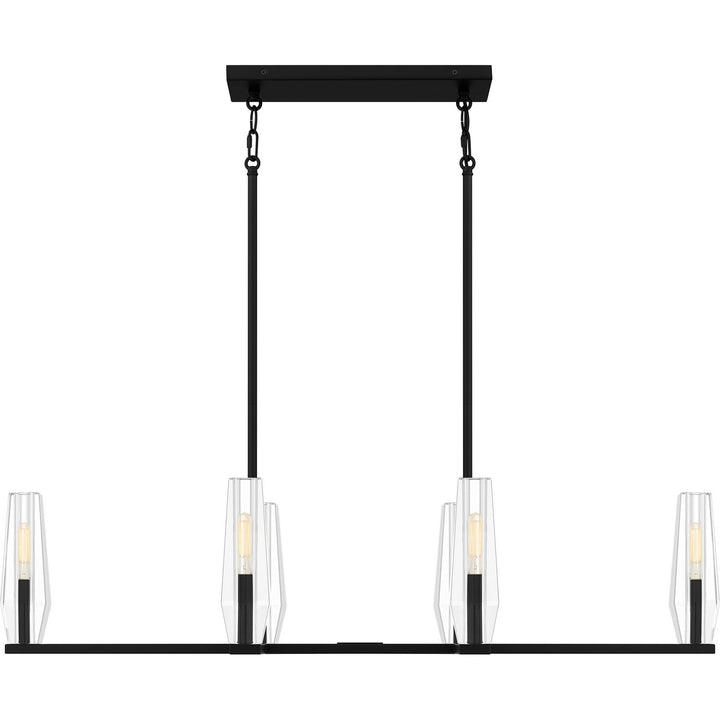 Quoizel Six Light Linear Chandelier