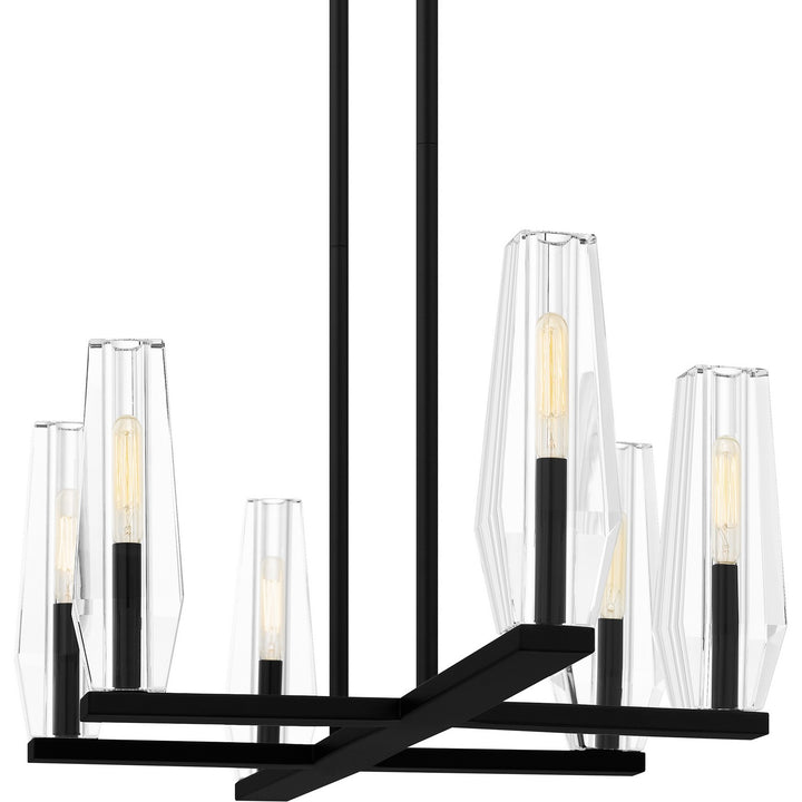 Quoizel Six Light Linear Chandelier