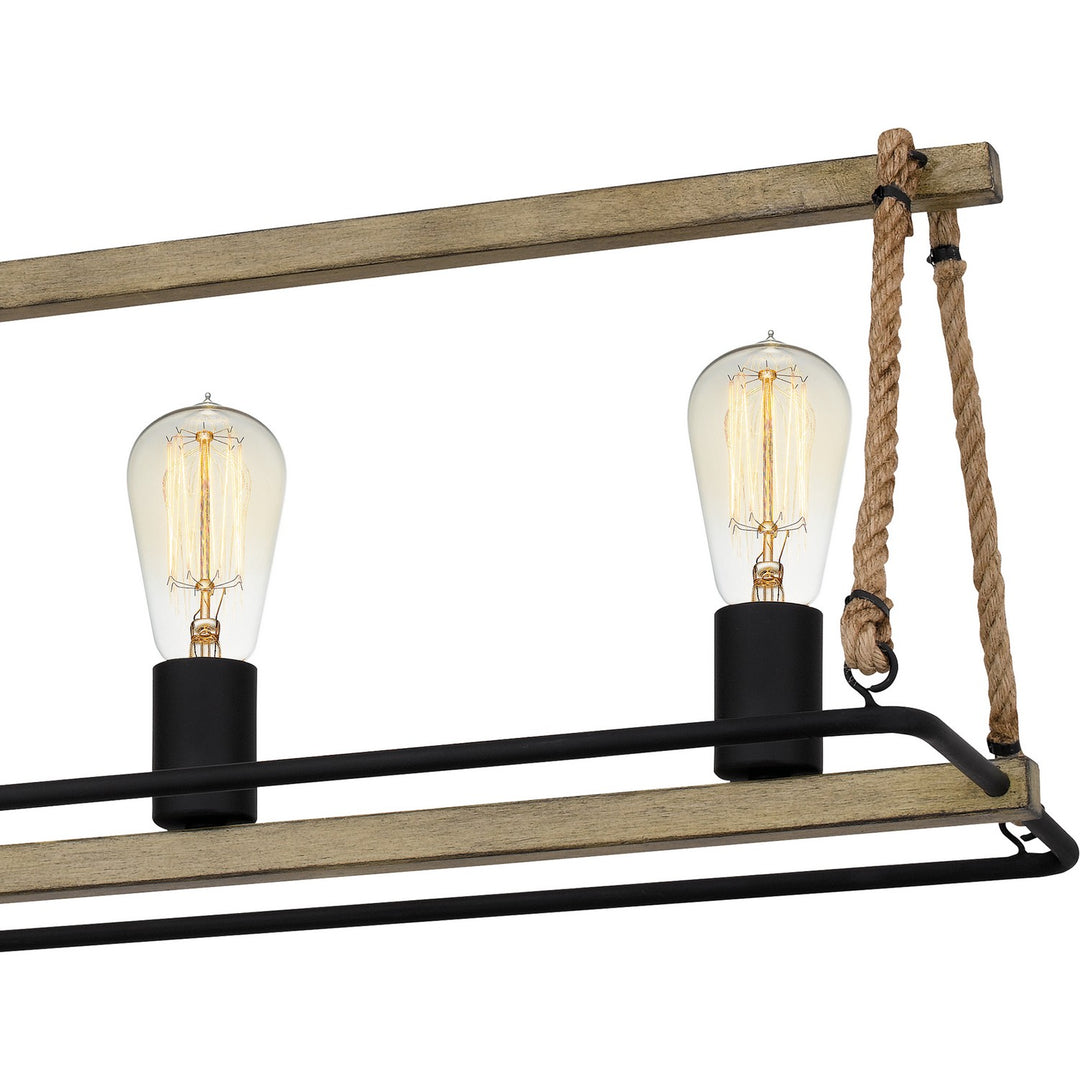 Quoizel Five Light Linear Chandelier