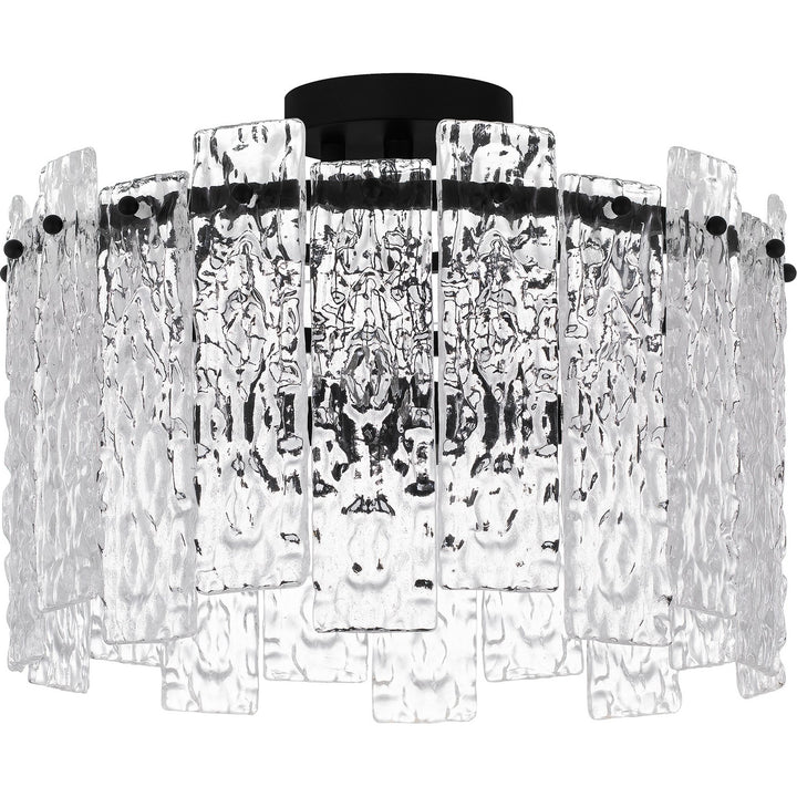 Quoizel Four Light Semi Flush Mount