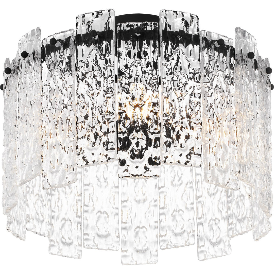 Quoizel Four Light Semi Flush Mount