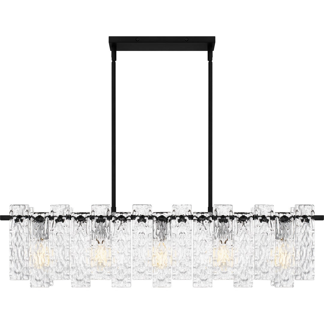 Quoizel Five Light Linear Chandelier