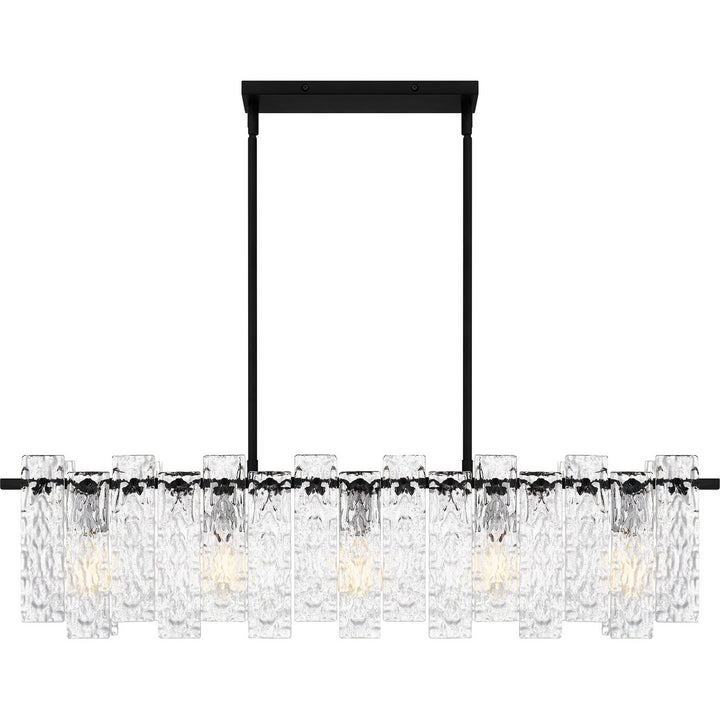 Quoizel Five Light Linear Chandelier