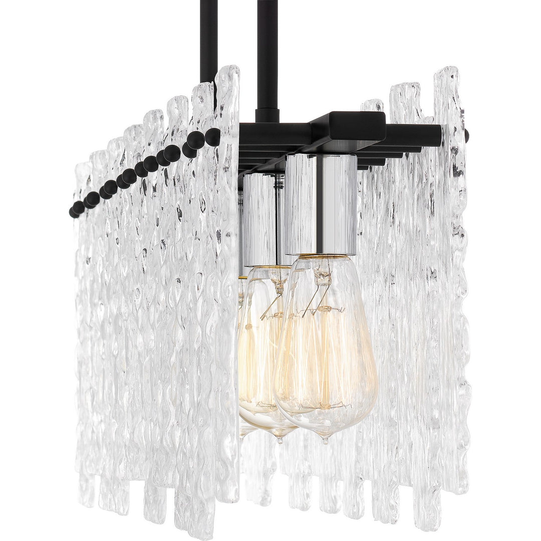 Quoizel Five Light Linear Chandelier