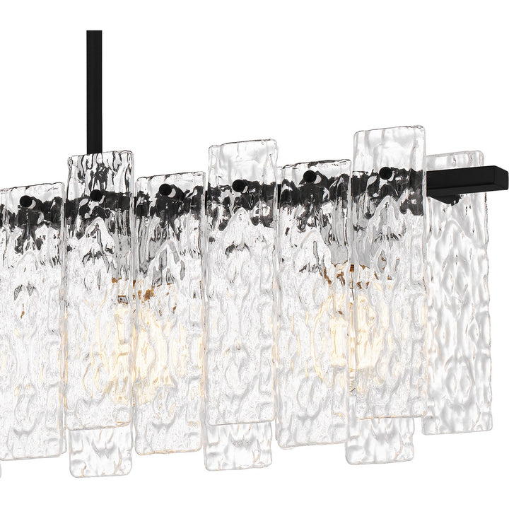 Quoizel Five Light Linear Chandelier