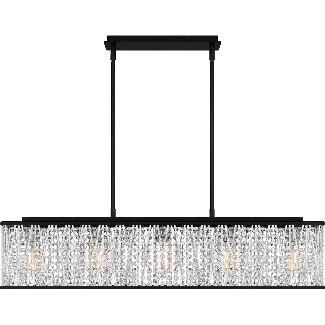 Quoizel Five Light Linear Chandelier