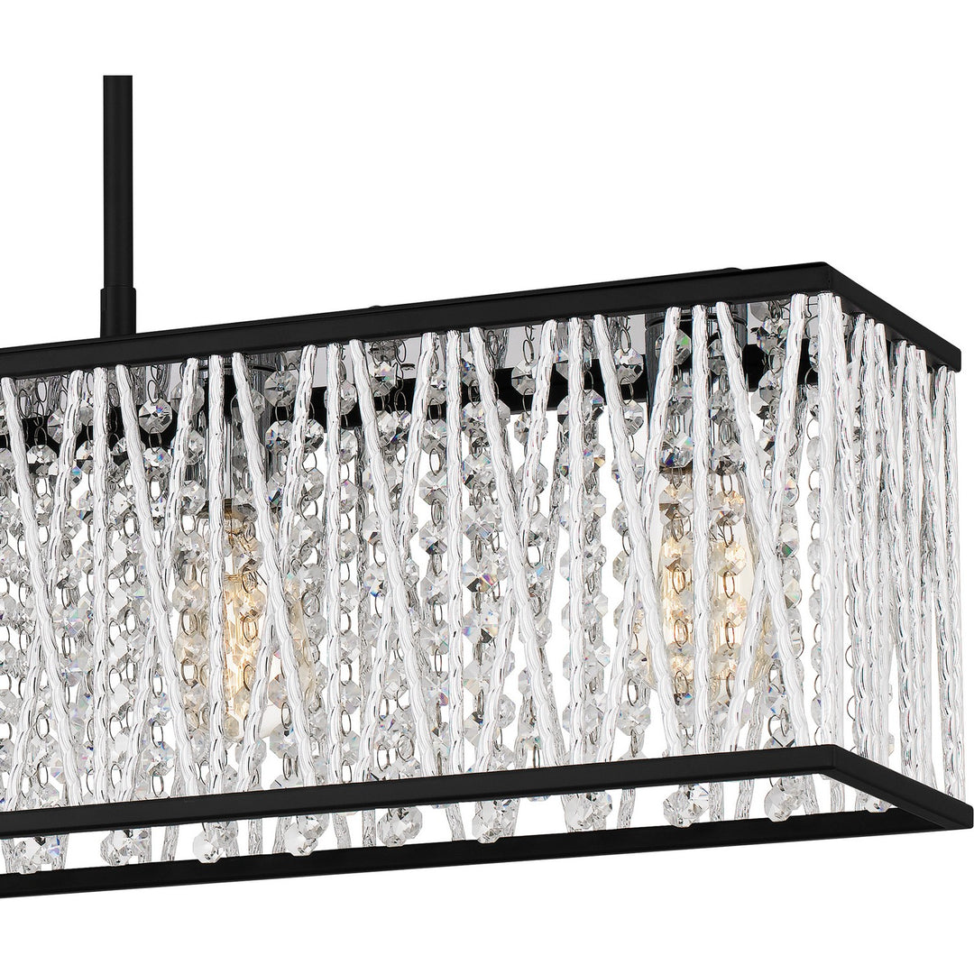 Quoizel Five Light Linear Chandelier