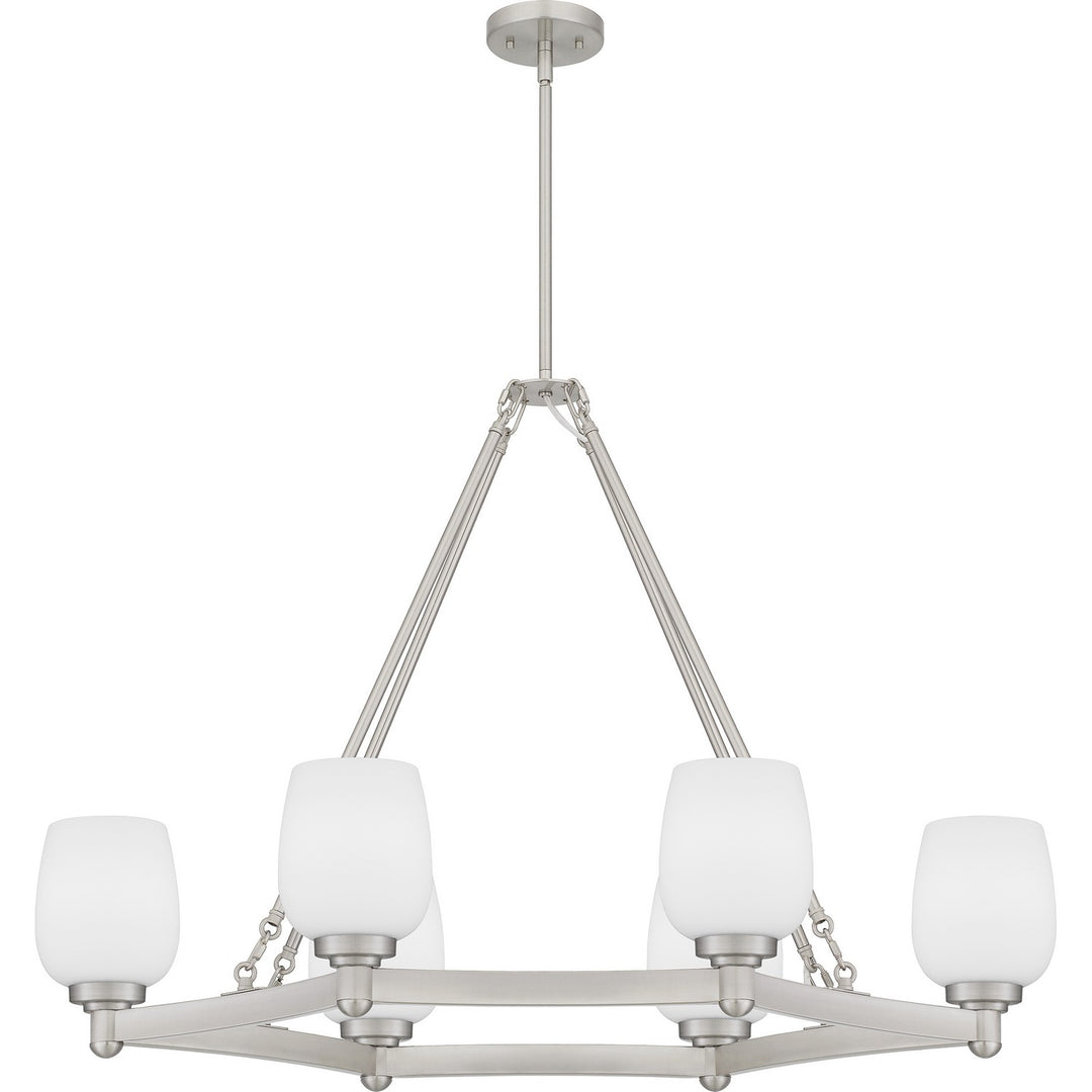 Quoizel Six Light Linear Chandelier