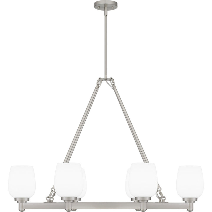 Quoizel Six Light Linear Chandelier