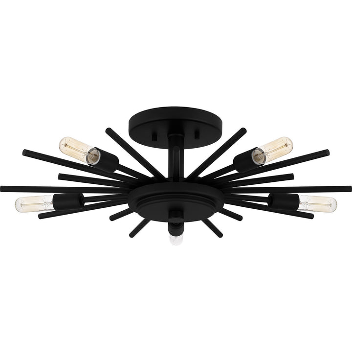 Quoizel Five Light Semi Flush Mount