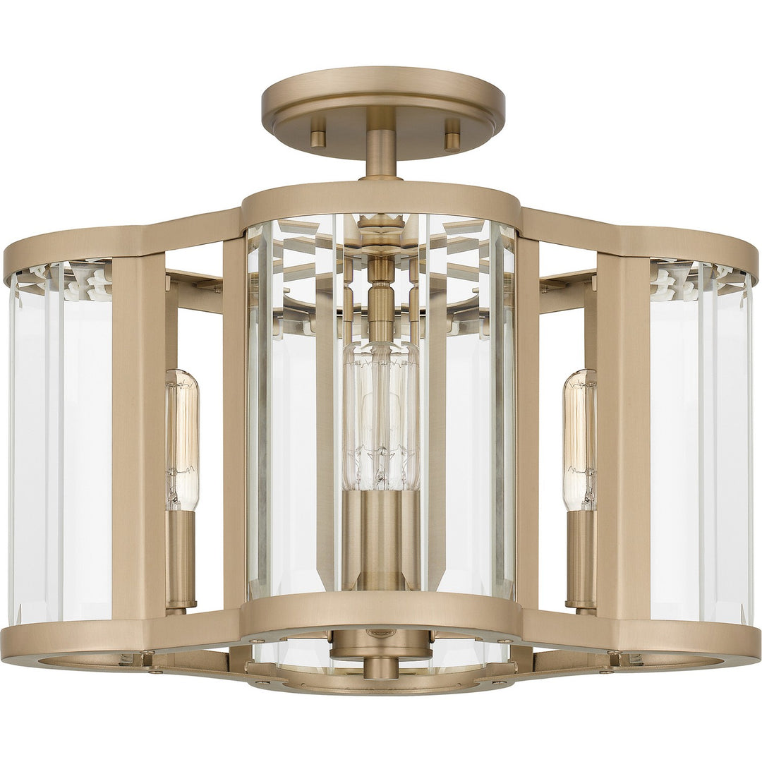 Quoizel Four Light Semi Flush Mount