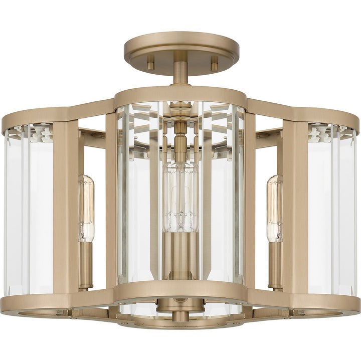 Quoizel Four Light Semi Flush Mount