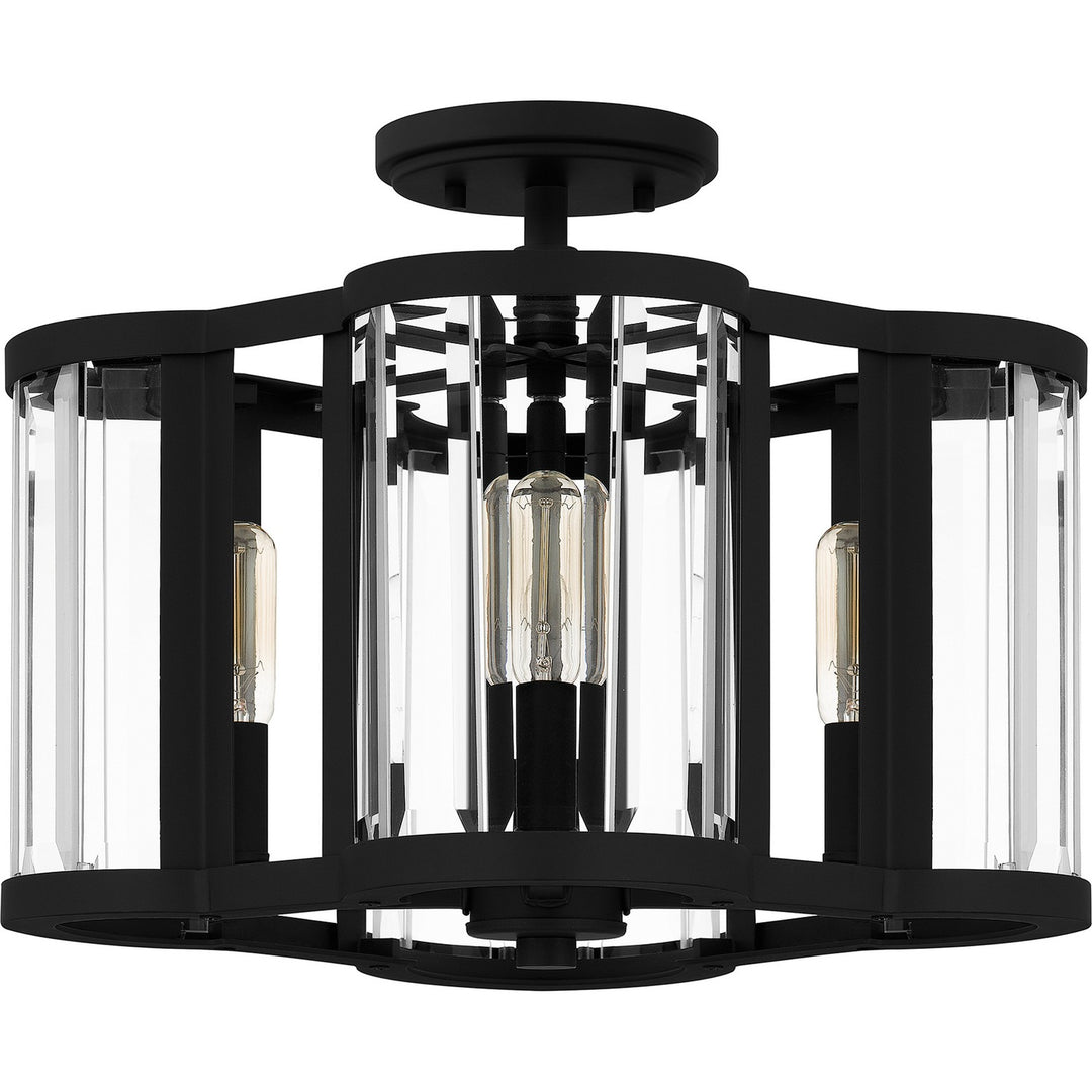 Quoizel Four Light Semi Flush Mount