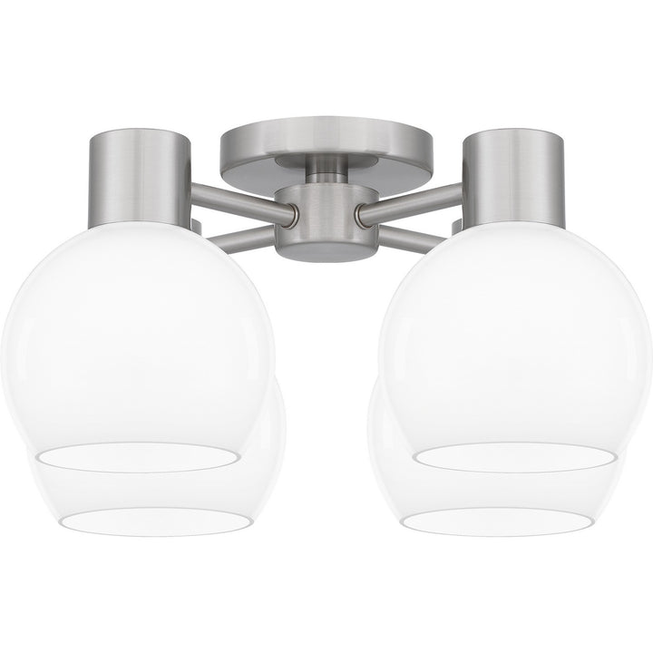 Quoizel Four Light Semi Flush Mount