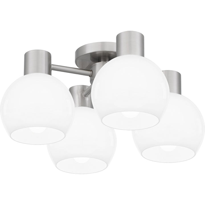 Quoizel Four Light Semi Flush Mount