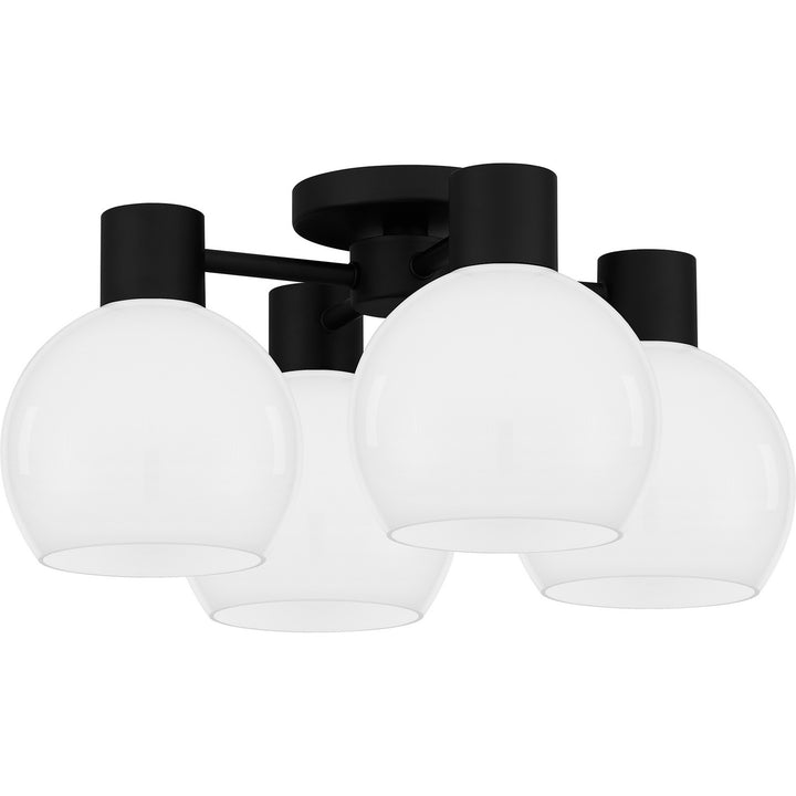 Quoizel Four Light Semi Flush Mount