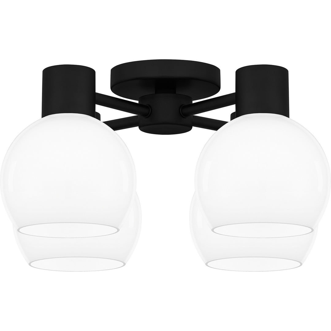 Quoizel Four Light Semi Flush Mount