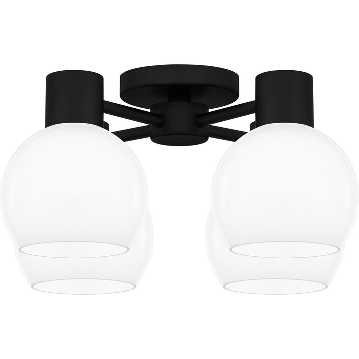 Quoizel Four Light Semi Flush Mount