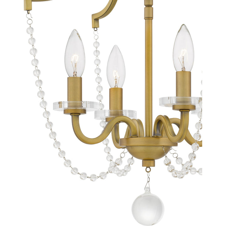 Quoizel Four Light Semi Flush Mount