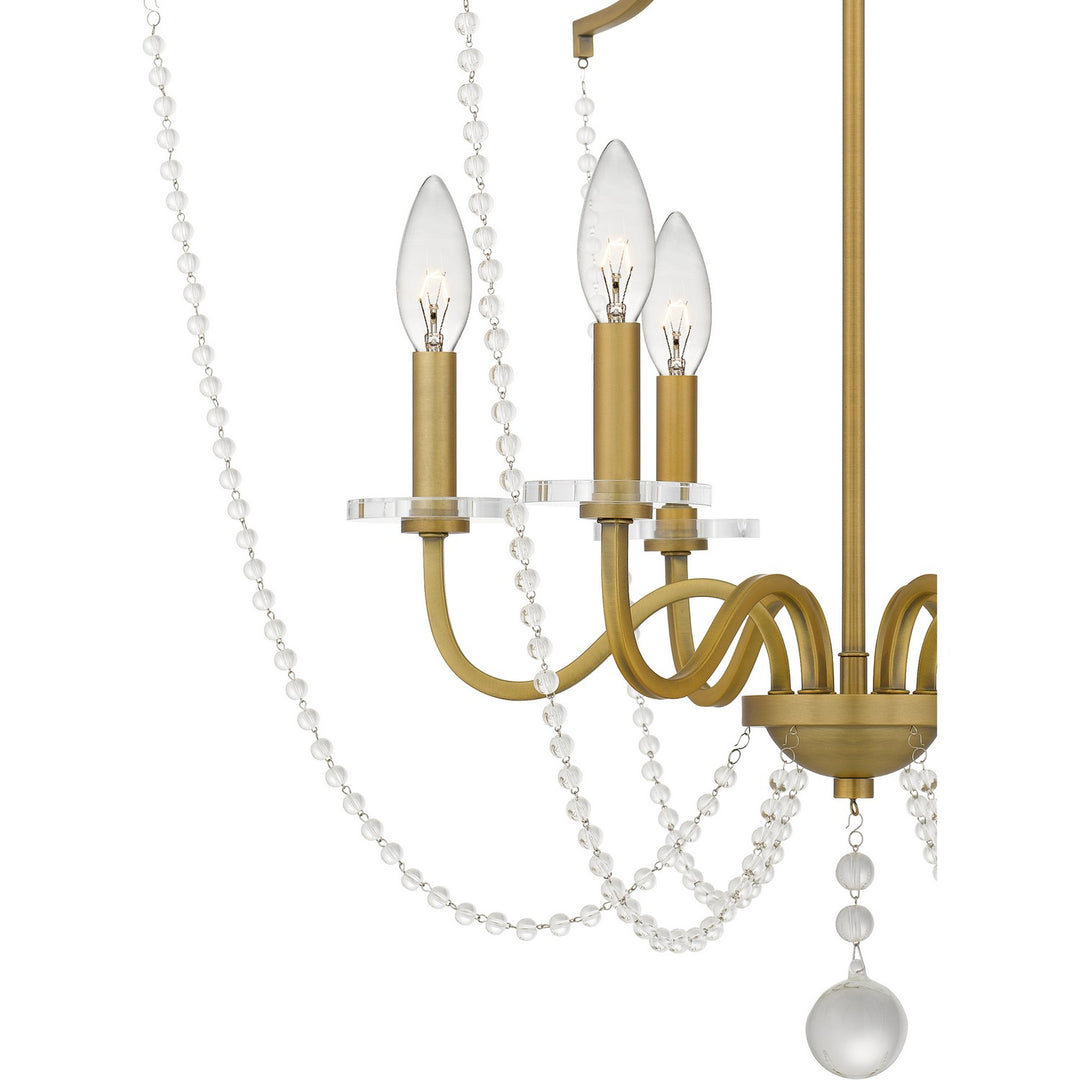 Quoizel Six Light Chandelier