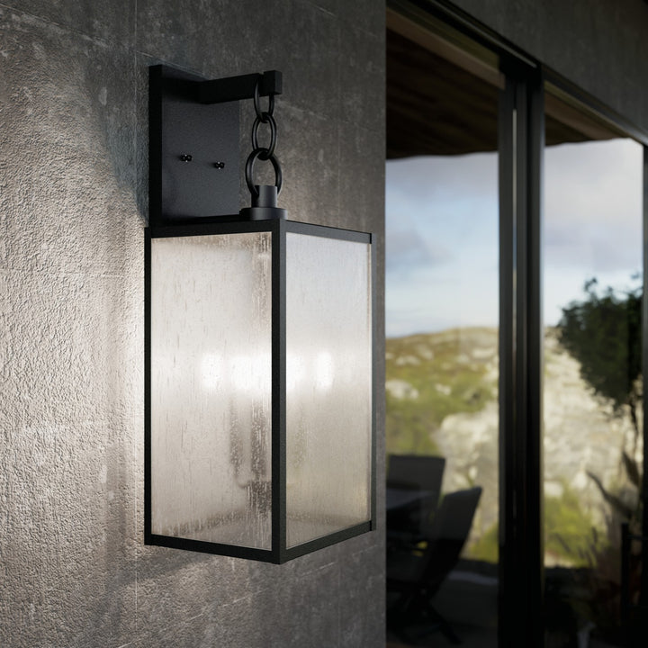 Kichler Three Light Outdoor Wall Mount