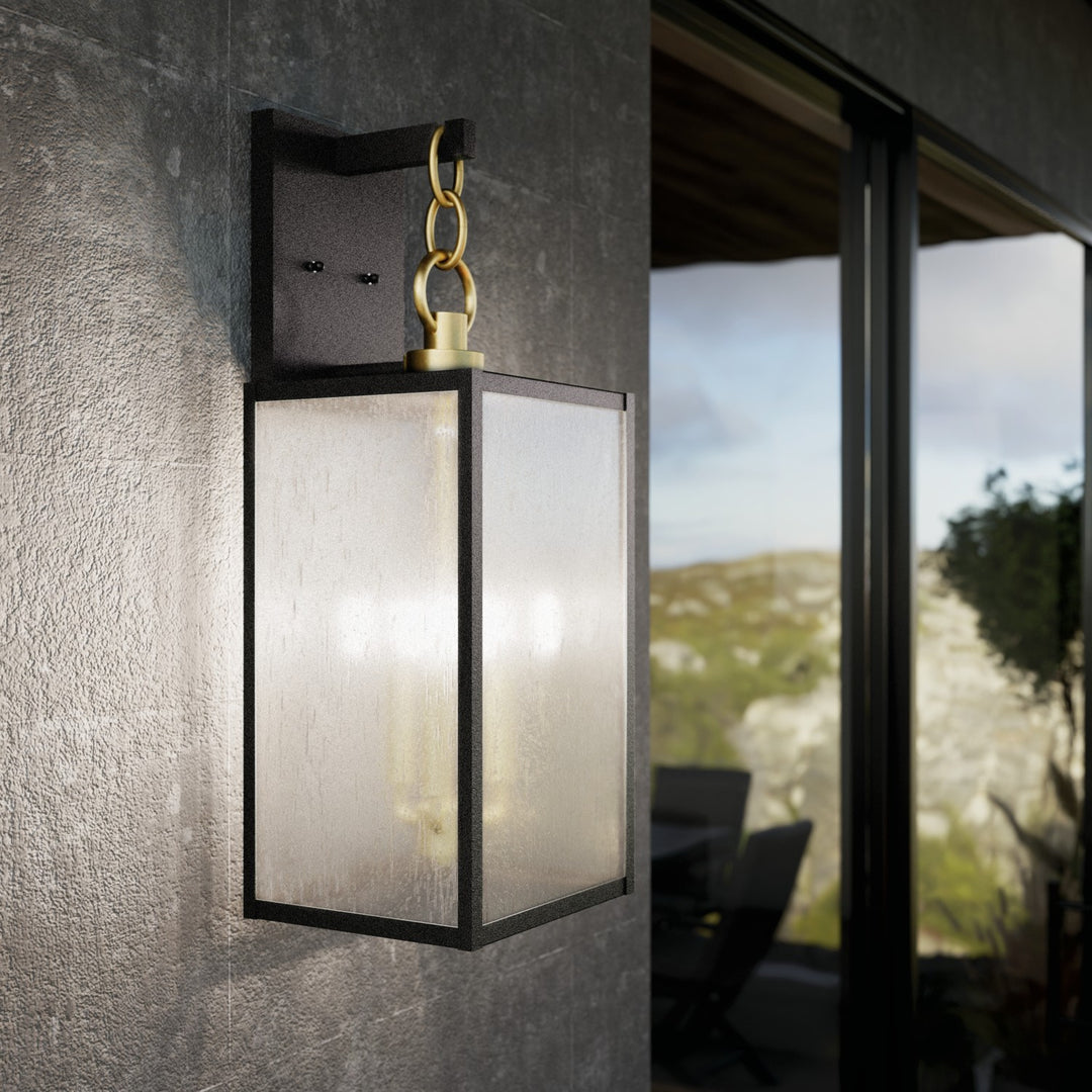 Kichler Three Light Outdoor Wall Mount