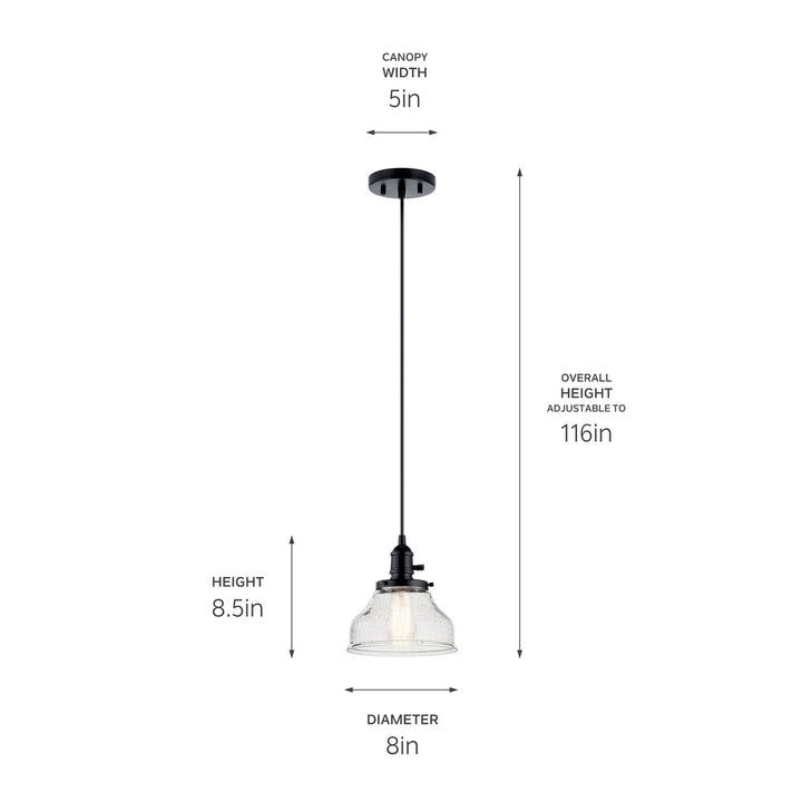 Kichler One Light Mini Pendant