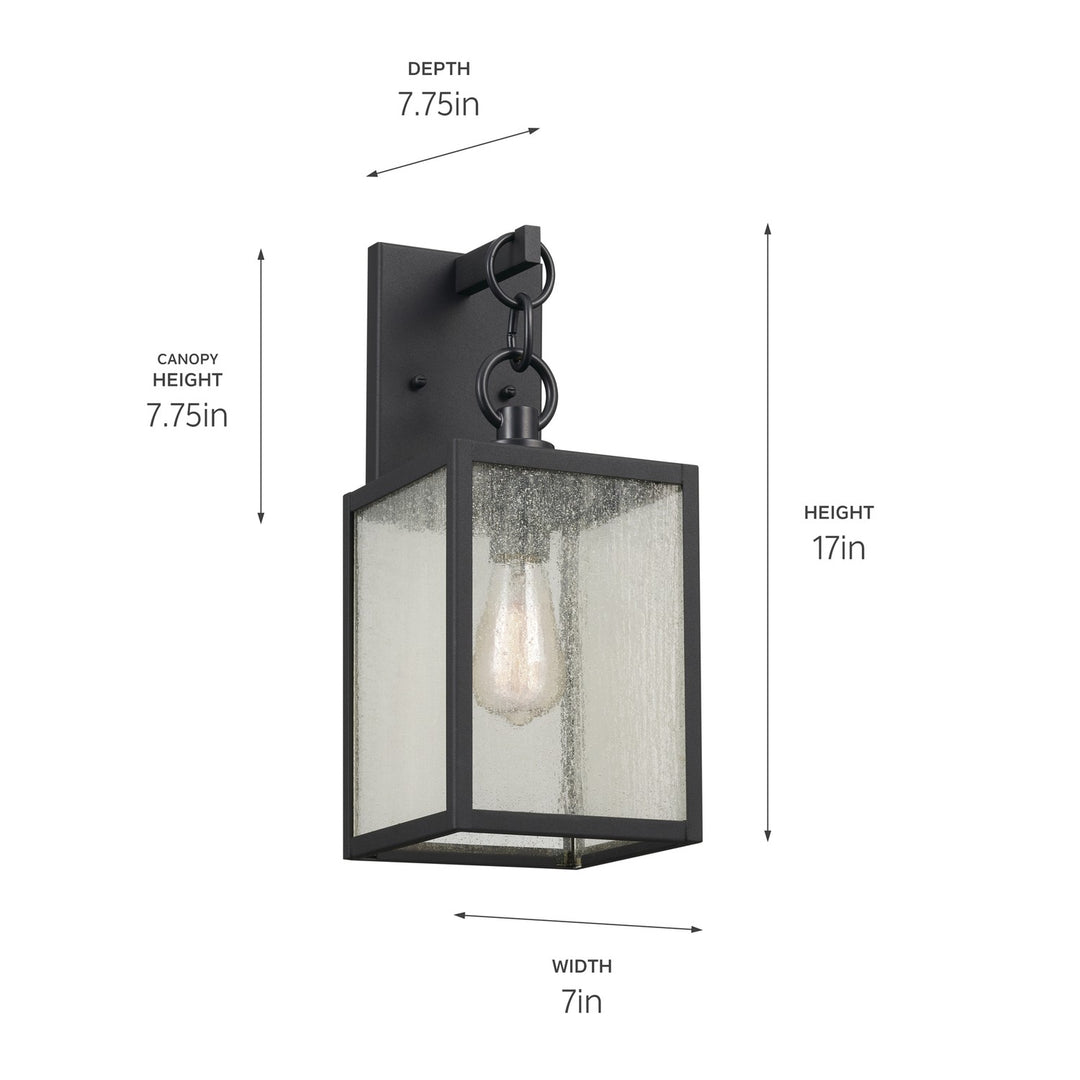 Kichler One Light Outdoor Wall Mount